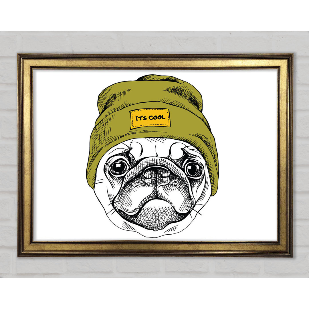 Mops Life Beanie - Druck