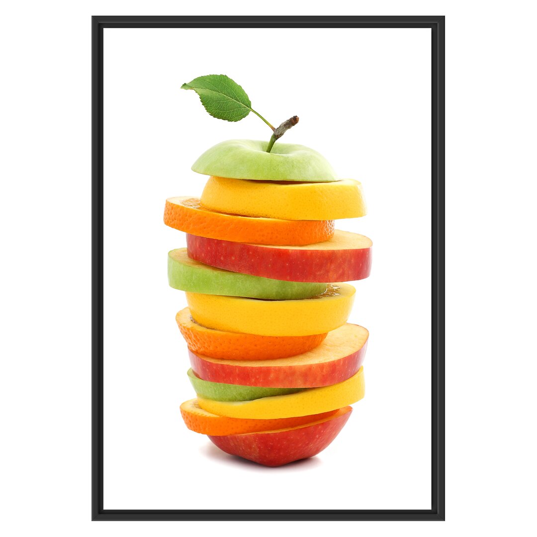 Gerahmtes Poster Delicious Fruit Slices