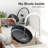 SENSARTE Nonstick Cookware Set Pots And Pans Set Kitchen Non-Stick Cooking Set, Dishwasher & Oven Safe, Induction Compatible, Free Of Intentionally Added PFOA/PFOS, 15Pcs-120138412
