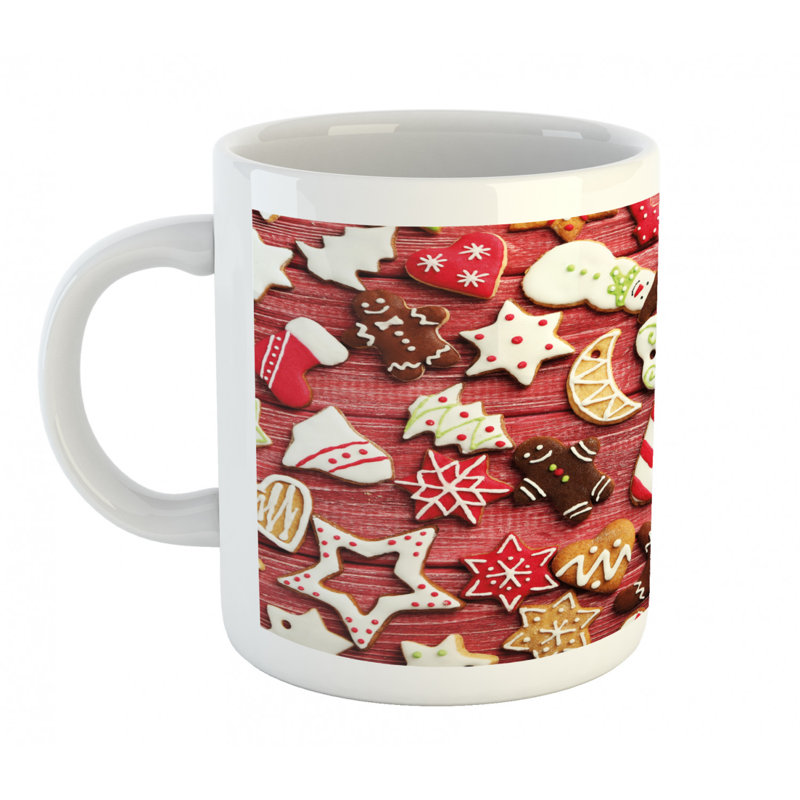 Grande tasse à café pain d’épice man