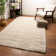 Tapis beige en polypropylène à poils longs Aurea