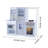 Teamson Kids Little Chef Lyon Modern Wooden Play Kitchen, Gray