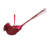 Tinsel Bird Clips - Set of 12 - Brown