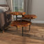 Table d'appoint en bois de teck Loucks