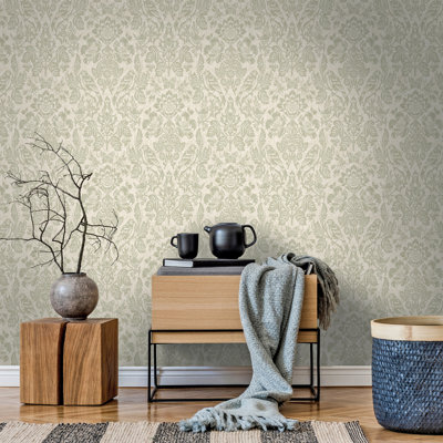 10.05m x 53cm Matte Shimmer Wallpaper Roll