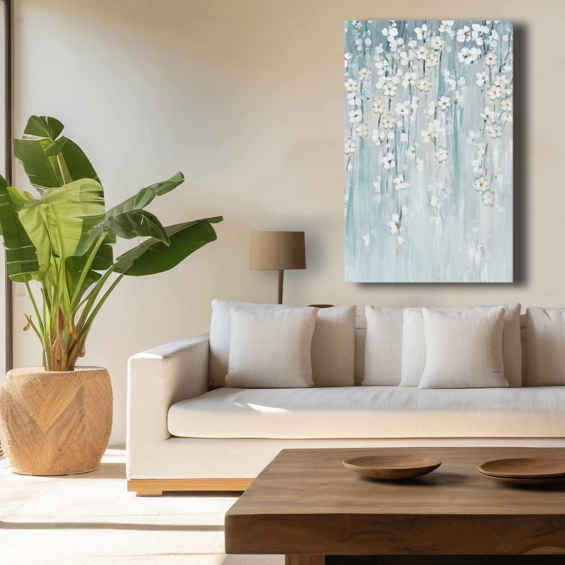 Peinture décorative sur toile