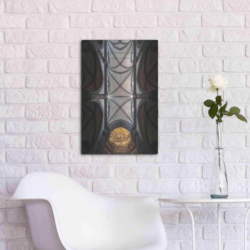 Winston Porter «The Spider Web» par Giuseppe Tour, art mural en métal, H 24 po x l 16 po