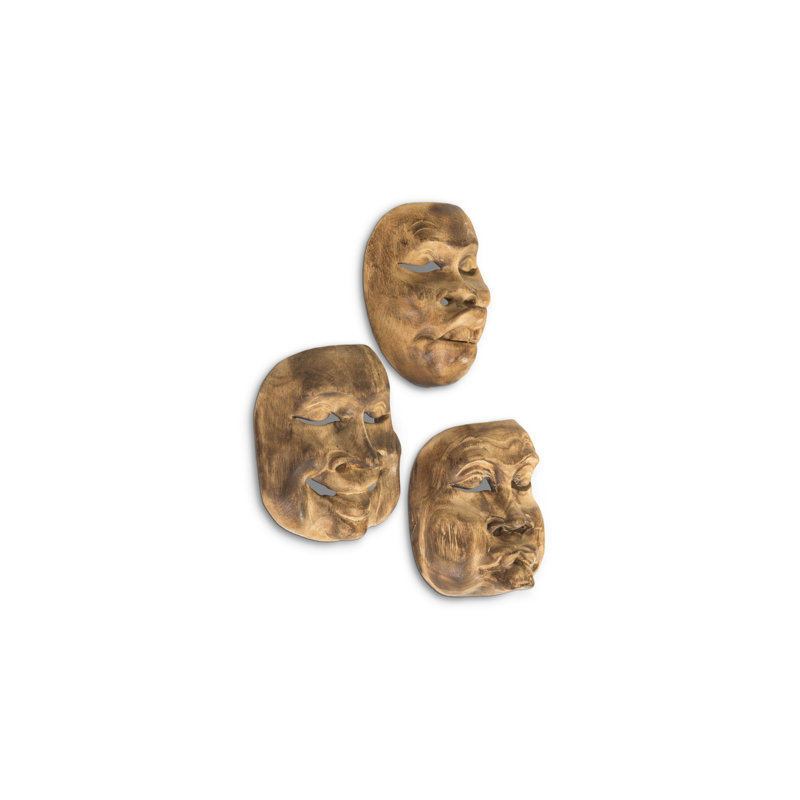 Indonesian 3 Piece Wall Décor Set