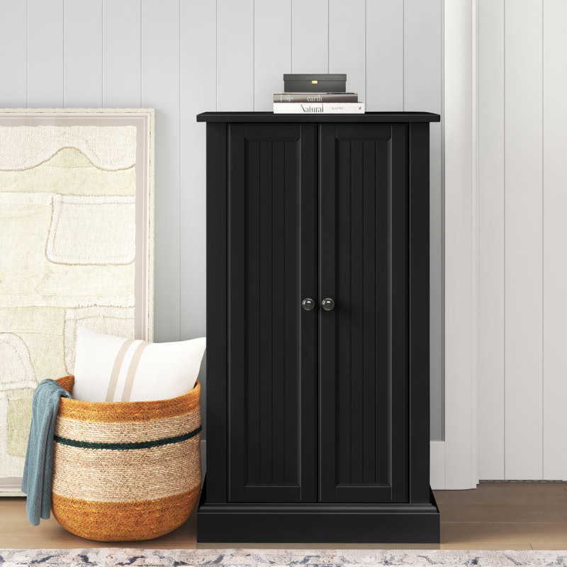 Arjae Accent Cabinet, Black