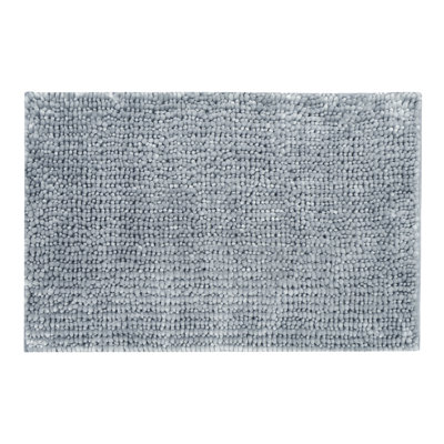 Margot Velvet Chenille Bobble Bath Mat