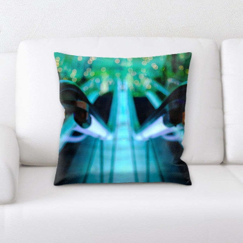 Coussin décoratif flou