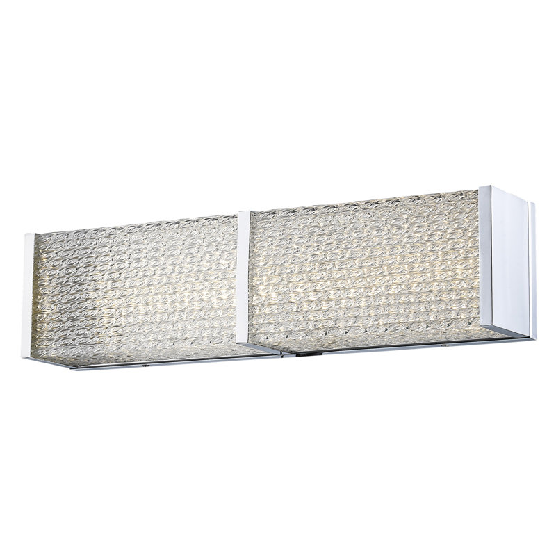 Johnston Dimmable LED Bath Bar, Chrome