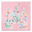 Impression de château floral sur toile-2033414199