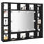 Ivenita Wood Flat Wall Mirror with Shelves-403490261