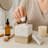 Lefkoniko Marble Bathroom Storage Container