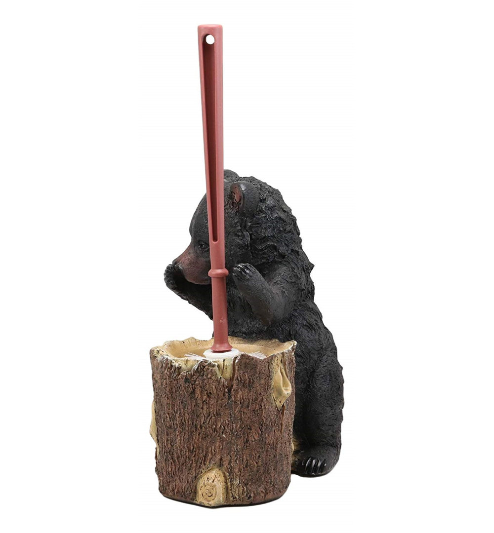 Trinx Joneka Plastic Toilet Brush And Holder Trinx