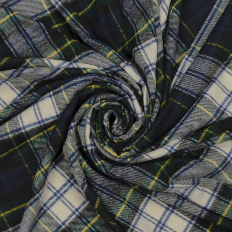 Jeté en laine highland merino, Robe Gordon
