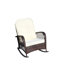 Chaise berçante d'extérieur en osier à assise large (sans la table)-1096008566-1096008565