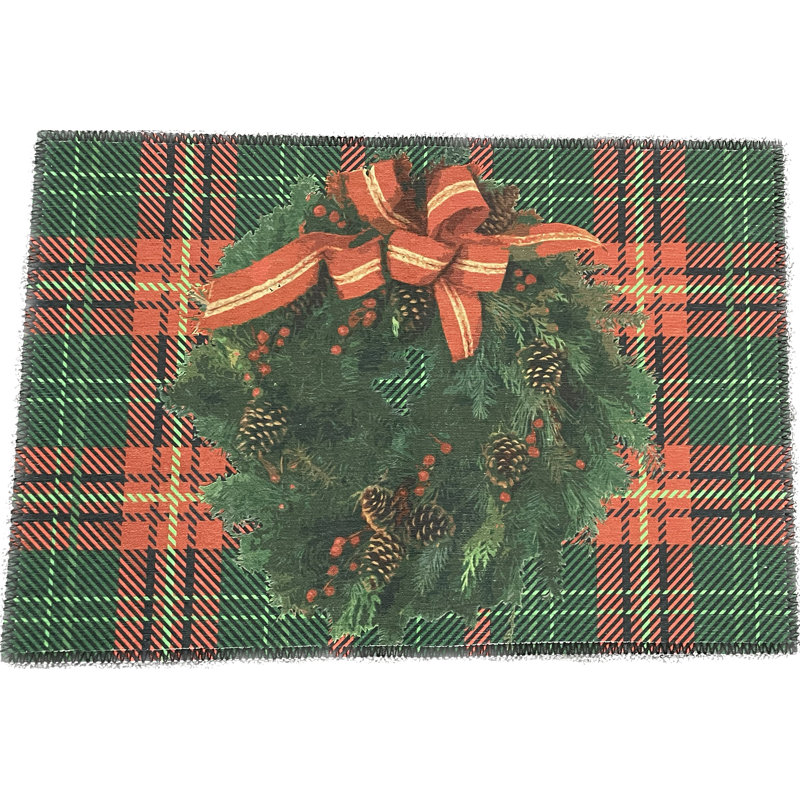 Tapis lavable Christmas, Tapis de couloir 2 pi x 8 pi