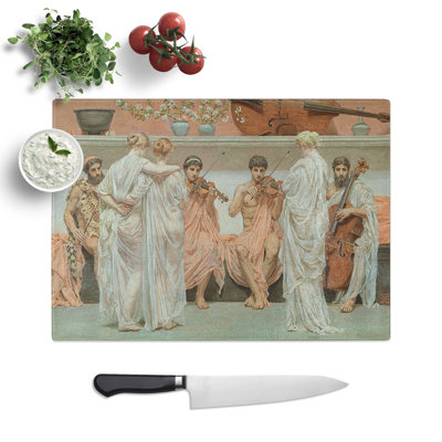 A Quartet by Lawrence Alma-Tadema Chopping Board