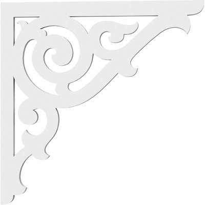 5/8"W X 16"D X 16"H Athens Architectural Grade PVC Bracket