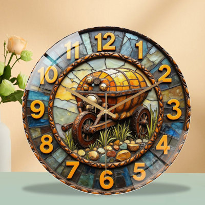 Horloge murale rétro Vintage
