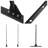 74.8'' H Privacy Screen Bracket (Privacy Screen Panels Not Included)