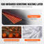 Couverture de sauna en bambou, tissu VEVOR