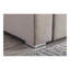 Canapé modulaire double en lin 6 pièces avec pattes interchangeables, repose-pieds et coussins Nolan