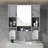 35'' x 28'' Wall Mounted Bathroom Storage Cabinet with Mirror-1703747149