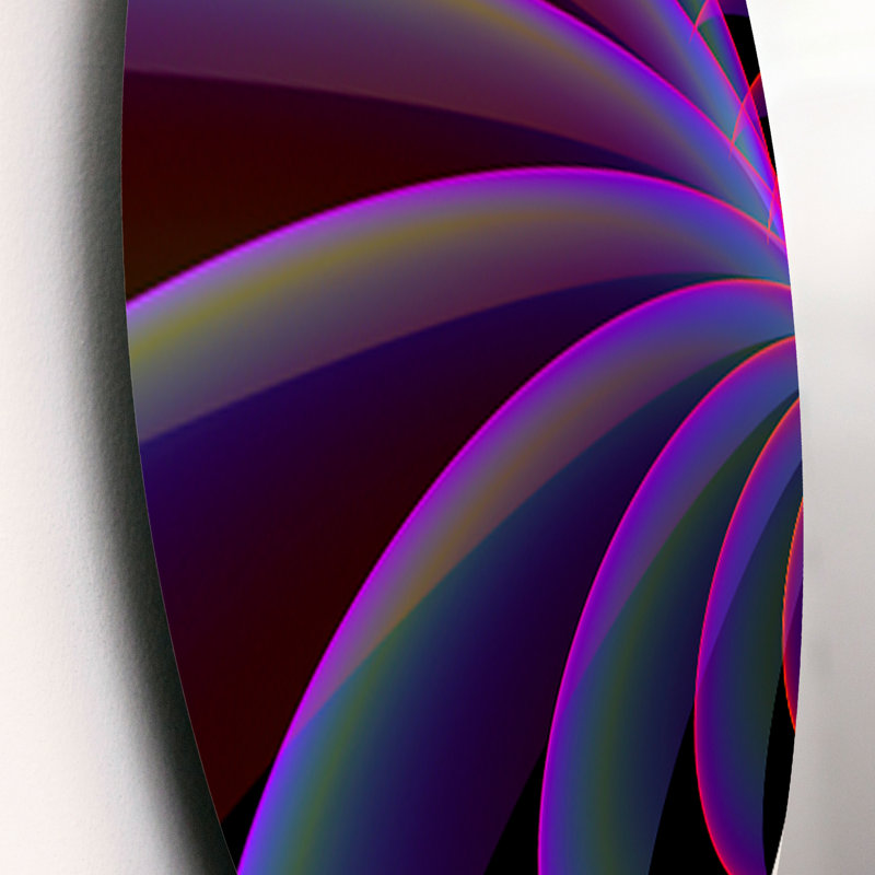 Modern Abstract Wall Decor on Metal