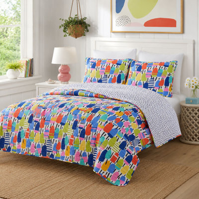Ensemble de courtepointe 100% coton Buoys