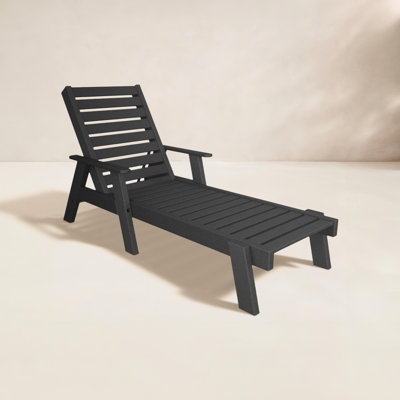 POLYWOOD® Captain 28" Patio Chaise Lounge