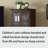 Nut-Brown Solid Wood Display Cases