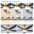 56" 5 - Blade Reversible Ceiling Fan With LED Light and Remote Control