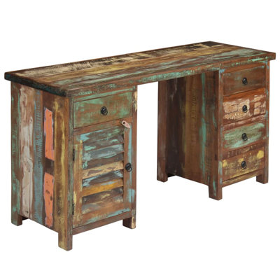 Saksena Solid Wood Solid Wood Computer Desk