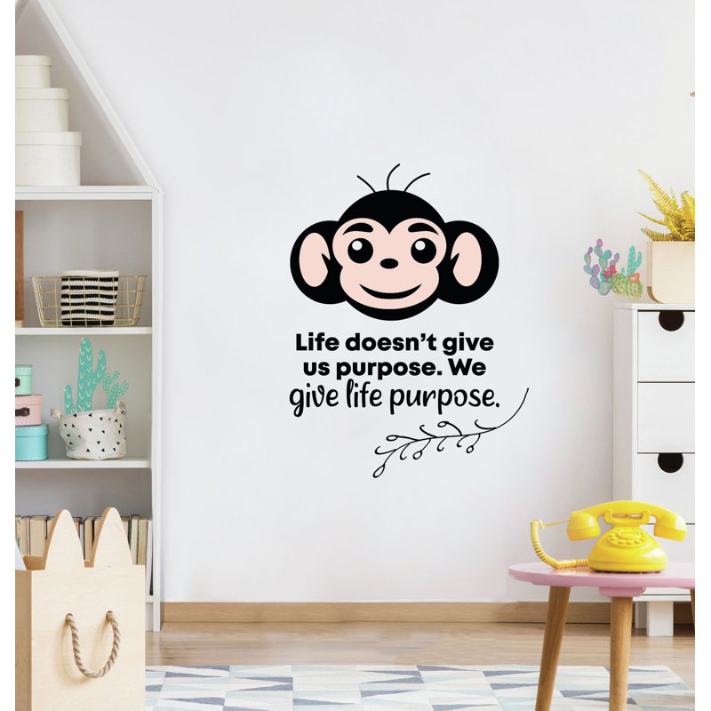 Text & Numbers Wall Decal, 30" H x 30" W