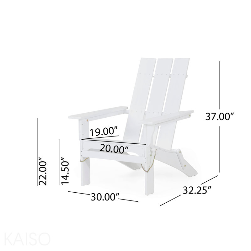 Chaise pliable, White