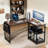 Akoowo L-Shaped Computer Desk