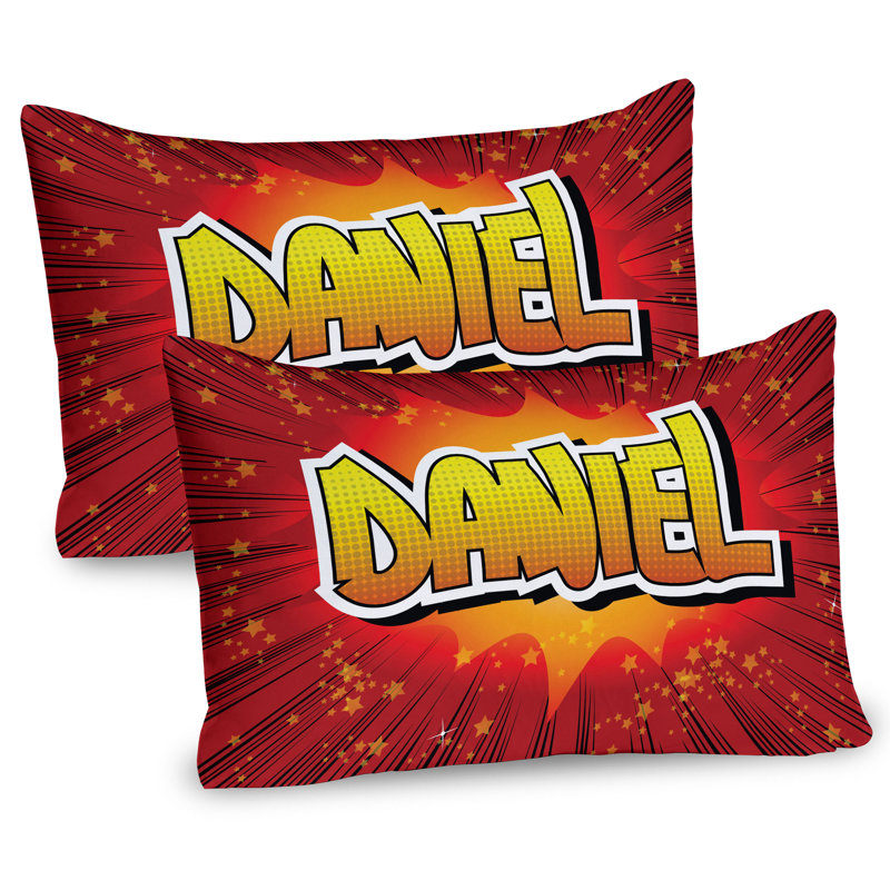 Ensemble de 2 taies décoratives Ambesonne Daniel, H 20 po x l 26 po