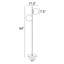 Lampe sur pied à branches 64 "Delayni-1224429830