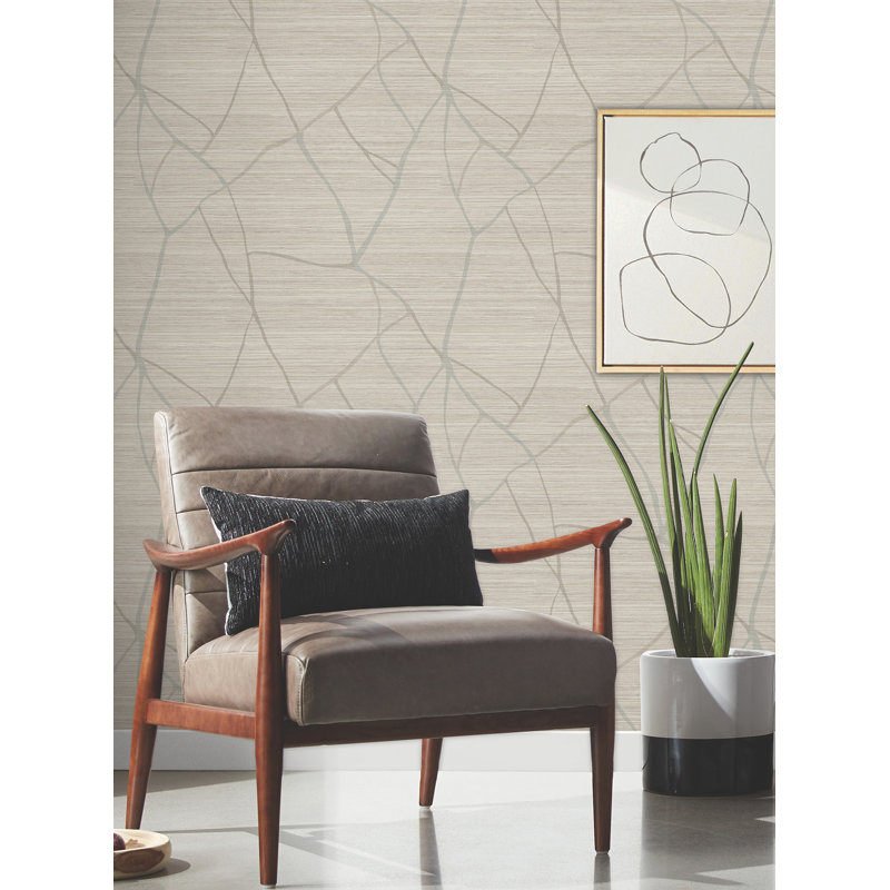 Raska Wallpaper, Gray