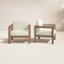 Kesia Acacia Outdoor Lounge Chair
