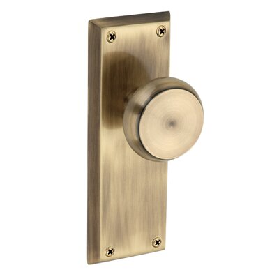 KnoxxHardware Flat Double Dummy Door Knob & Reviews | Wayfair