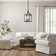 Sally 3 - Light Matte Black Lantern Pendant