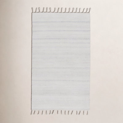Isabell White Hand-Woven Outdoor Rug