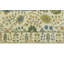 Tapis de couloir oriental ivoire Oushak Chobi
