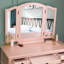 Ensemble coiffeuse et tabouret Bruck