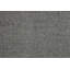Causeuse Florian en tissu gris et blanc antique avec 3 coussins