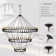 Allaynah Wagon Wheel Chandelier